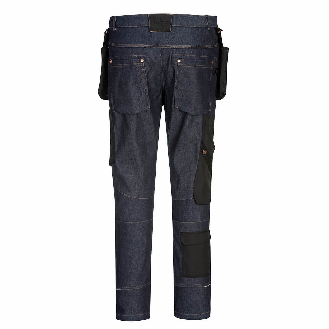 Portwest - Pantalon de travail en jean Holster KX3-Lire la description
