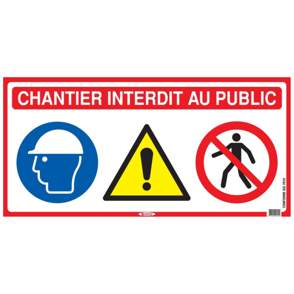 Panneau signalétique 4 en 1-Lire la description