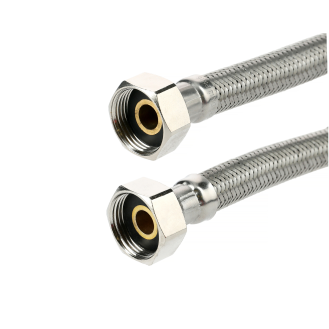 Flexible ACS sanitaire Femelle Femelle 15/21 - 1000 mm  - F01FF1000-15-Lire la description