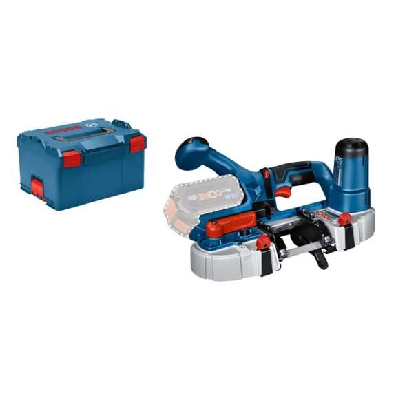 Scie à ruban sans fil GCB 18V63 18V sans batterie ni chargeur LBOXX Scie à ruban sans fil GCB 18V63 18V sans batterie ni chargeur LBOXX-Lire la description
