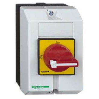 Schneider Electric TeSys Vario VCF 3P 16A Schalt- und Trennschalter in IP65-Gehäuse mit Drehgriff-Beschreibung lesen