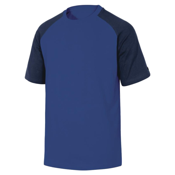 T-shirt bicolore manches courtes bleu roi/marine TL - DELTAPLUS - GENOABMGT T-shirt bicolore manches courtes bleu roi/marine TL - DELTAPLUS - GENOABMGT-Lire la description