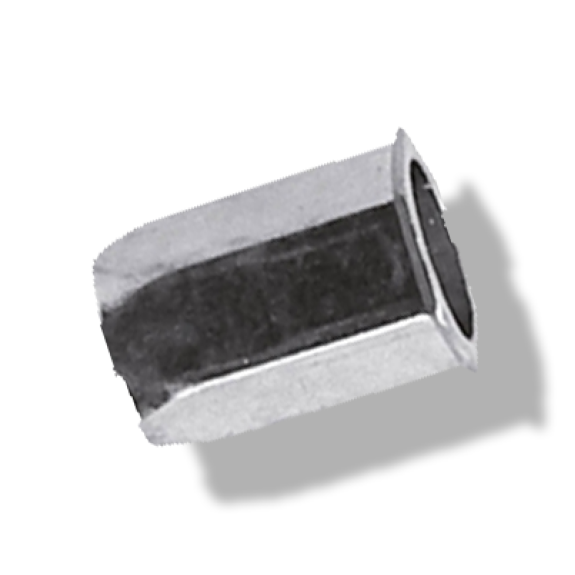 Ecrou a sertir Borgne Hexagonal Acier M6 C (0.5-3.0)-Lire la description