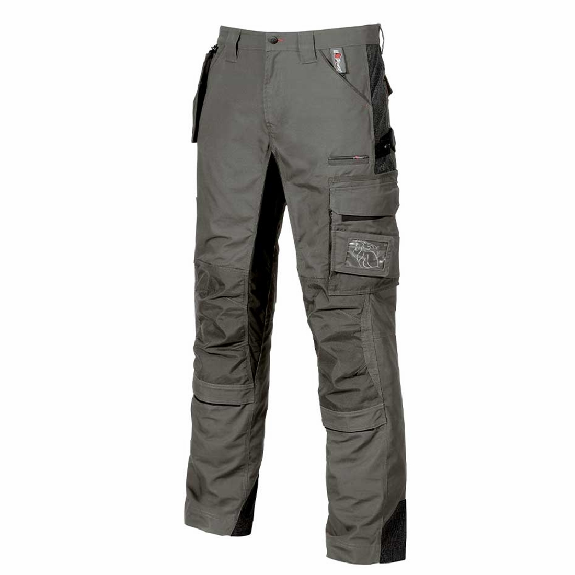 U-Power - Pantalon de travail gris clair RACE-Lire la description