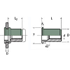 Ecrou a sertir Lisse Acier M6 C (0.5-3.0)