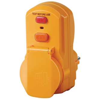 Adaptateur de protection de la personne BDI-A2 30 16 A 230/50 V/Hz 3680 W IP54 1,00 PCE-Lire la description