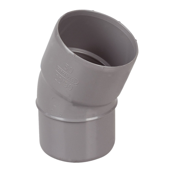 Coude PVC mâle-femelle 22-30° D50  - 3025556-Leer más