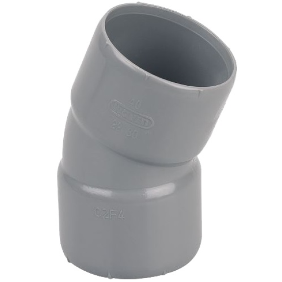 Coude PVC double femelle 20° D40  - 3025558-Leggi tutto