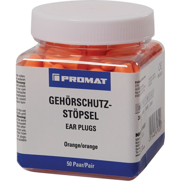 Gehörschutzstöpsel EN 352-2 38 dB 50 Paar / Kunststoffdose Gehörschutzstöpsel EN 352-2 38 dB 50 Paar / Kunststoffdose-Beschreibung lesen