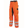 U-Power - Pantalon de travail orange haute visibilité SUBU