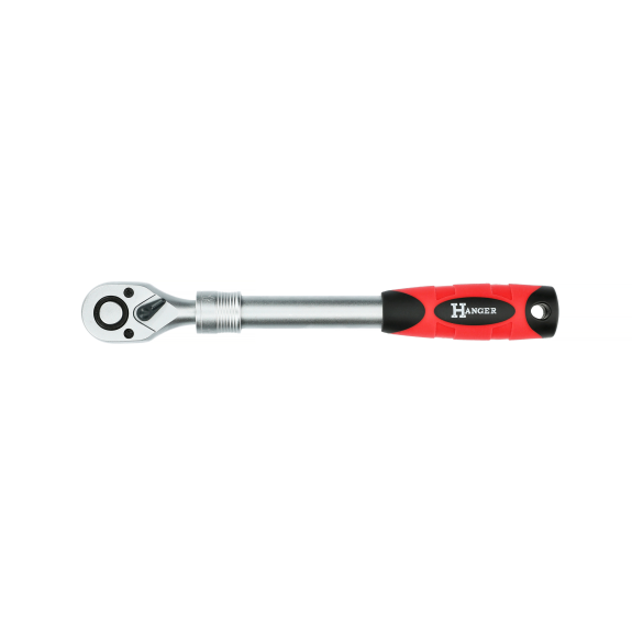 Cliquet réversible exsible 1/4'' 72 dents  - 251095-Lire la description