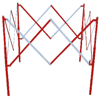 Barrière extensible carrée-Lire la description