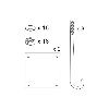 Kit de pose pour portique et demi-portique pivotant universel