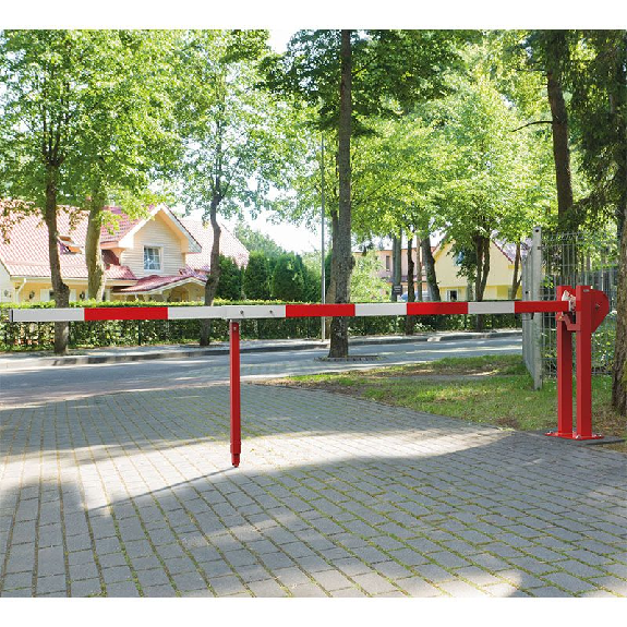 Barrière levante à vérin ajustable 3-4m-Lire la description