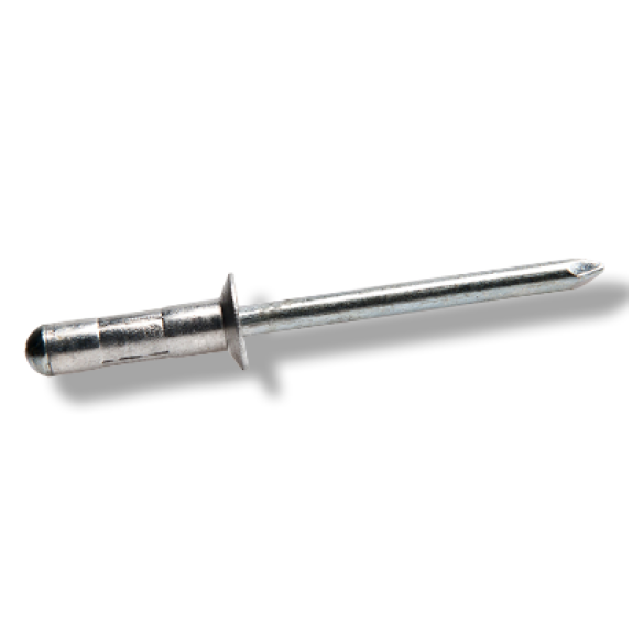 Rivet Multiserrage Aluminium Tige Acier Tête Fraisée 4X11.3-Lire la description