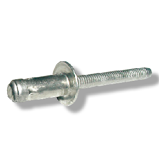 Rivet Lockriv Acier Tête Plate 6.4X10.5-Lire la description