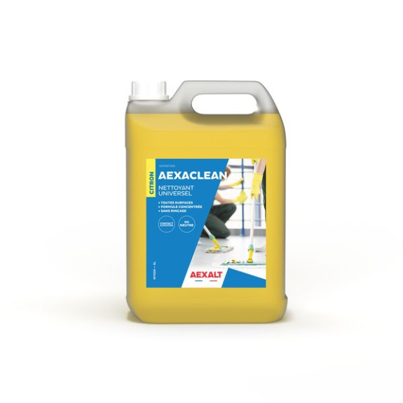 Nettoyant universel parfum citron bidon de 5L - AEXALT - NT020-Lire la description