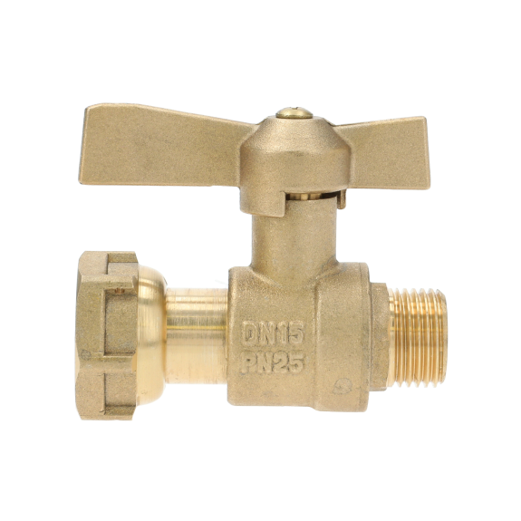 Robinet droit pour compteurs d'eau Femelle 3/4 Mâle 3/4 - B02-RC2020 Robinet droit pour compteurs d'eau Femelle 3/4 Mâle 3/4 - B02-RC2020-Lire la description