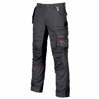 U-Power - Pantalon de travail gris foncé RACE-Lire la description