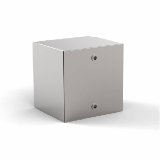 Boîte à bouton JSF 85 85 90 (LxHxP) inox AISI 304, IP66-Lire la description