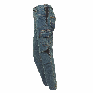 U-Power - Pantalon jeans de travail bleu Stretch TRAFFIC-Lire la description