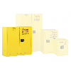 Armadio di sicurezza sottocappa 64 L con chiusura automatica