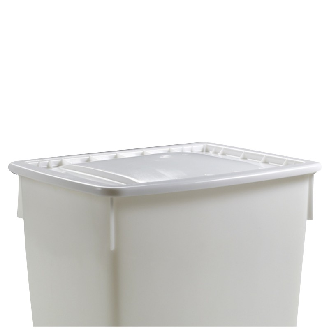 Couvercle pour bac grand volume hygiénique pour charges lourdes 400 L-Lire la description