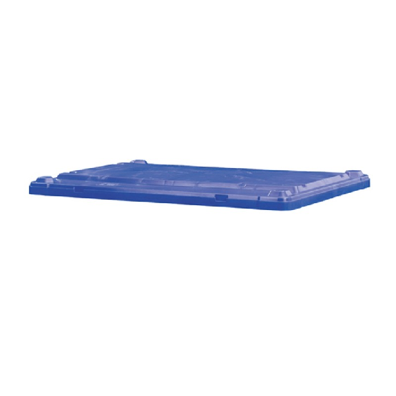 Coperchio per cassa pallet monoblocco su pattini o ruote 600 890 1030 1100 L-Leggi tutto