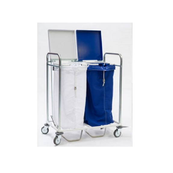 Trolley trägt 2 Taschen mit Pedal Trolley trägt 2 Taschen mit Pedal-Beschreibung lesen