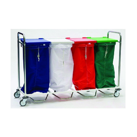 Trolley trägt 4 Taschen mit Pedal Trolley trägt 4 Taschen mit Pedal-Beschreibung lesen