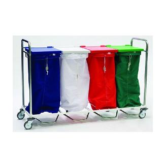 Sammelwagen 4 Taschen mit Pedal-Beschreibung lesen