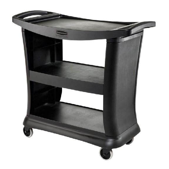 Chariot de service exécutif avec poignées ergonomiques Chariot de service exécutif avec poignées ergonomiques-Lire la description