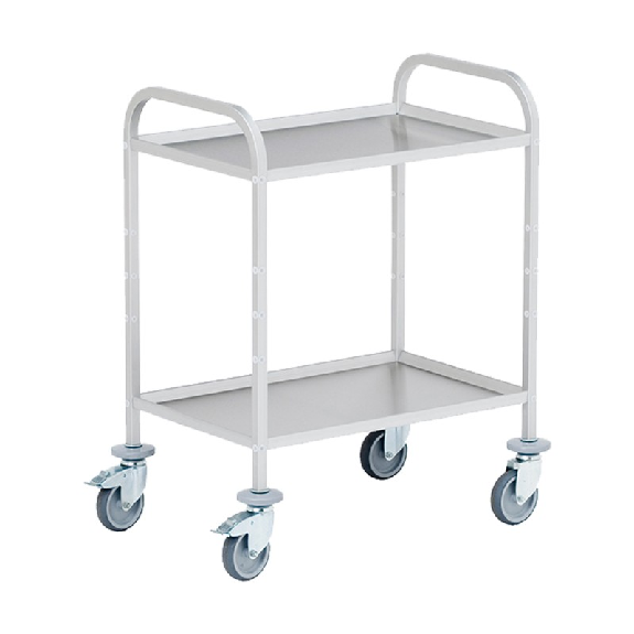 Carrello mobile con 2 vassoi-Leggi tutto