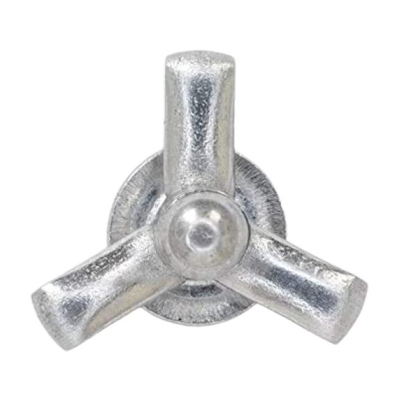 Rivet Etoilé Aluminium Tête Plate 4.8X20-Lire la description