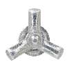 Rivet Etoilé Aluminium Tête Plate 4.8X20