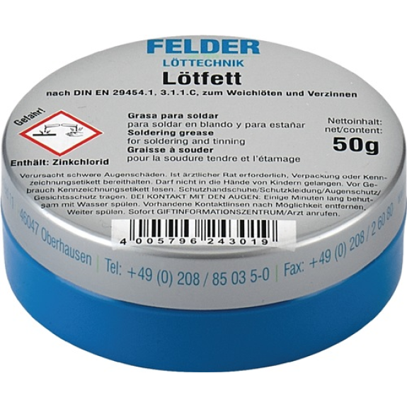 Lötfett, 100 g-Beschreibung lesen