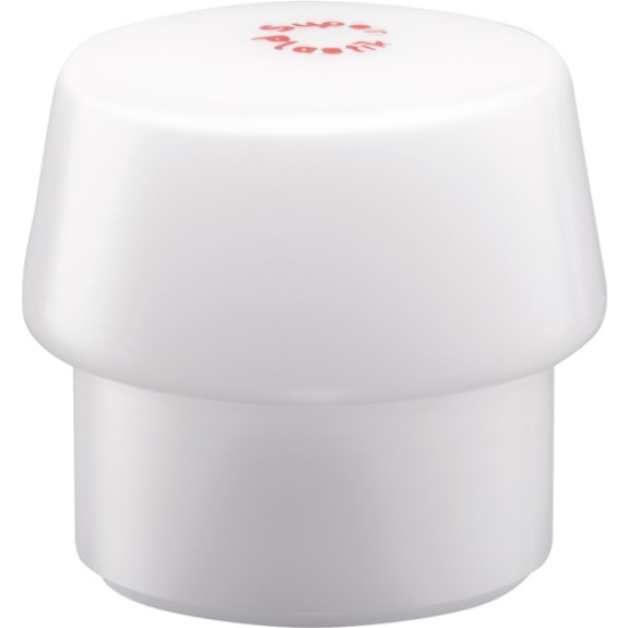 Tête de maillet à frappe amortie SIMPLEX D. de la tête 30 mm super-plastique blanc mi-dur  1,00 PCE-Lire la description