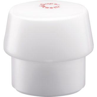 Tête de maillet à frappe amortie SIMPLEX D. de la tête 40 mm super-plastique blanc mi-dur  1,00 PCE-Lire la description