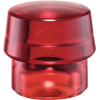 Inserto de plástico HALDER SIMPLEX, rojo, diámetro 30 mm