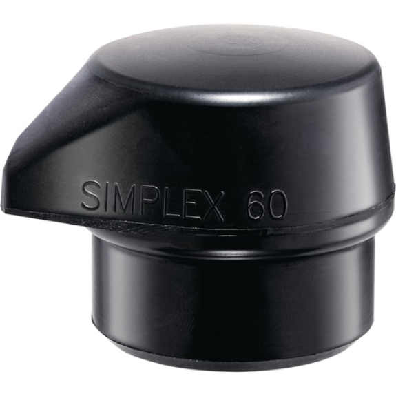 Halder SIMPLEX-Einsatz, Gummikomposition, schwarz, mit Standfu | D=60 mm |-Beschreibung lesen