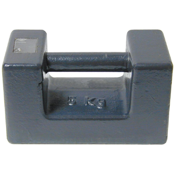 Poids rectangulaire en fonte, Poids: 5 kg Poids rectangulaire en fonte, Poids: 5 kg-Lire la description