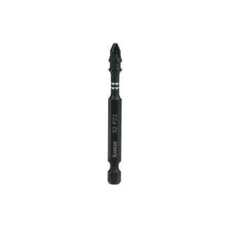 10 embouts impact 1/4'' cruciformes PZ2 longueur 50 mm - HANGER - 134074-Lire la description