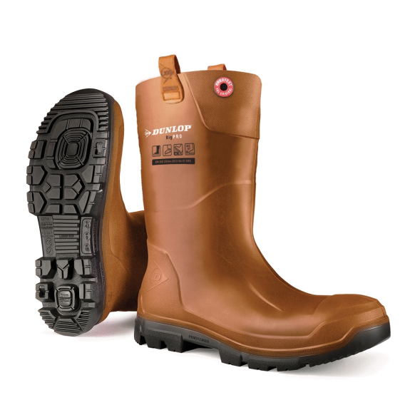Botte de sécurité fourées RIGAIR PRO FUR S5 SRA SRC CI Dunlop® marron/noir P46 - 9RFPO90046 Botte de sécurité fourées RIGAIR PRO FUR S5 SRA SRC CI Dunlop® marron/noir P46 - 9RFPO90046-Lire la description
