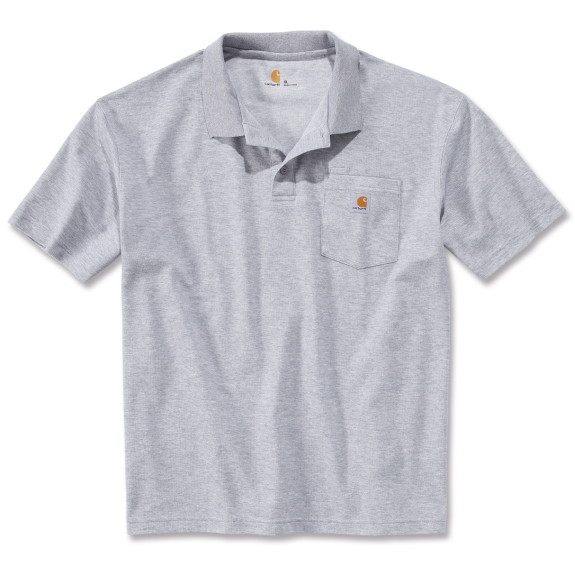 Polo WORKWEAR POCKET TXS navy - CARHARTT - S1K570NVYXS-Lire la description
