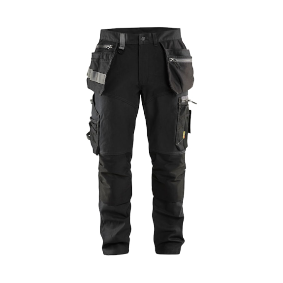 Pantalon de travail artisan + stretch bleu marine/noir T46 - 159918608699C52 Pantalon de travail artisan + stretch bleu marine/noir T46 - 159918608699C52-Lire la description