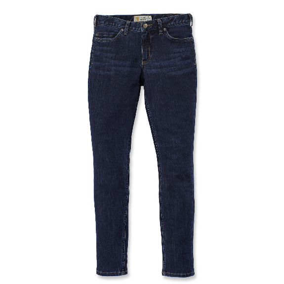 Jean slim-fit femme LAYTON SKINNY T42 W10 bleu marine - CARHARTT - S1102734464W10REG Jean slim-fit femme LAYTON SKINNY T42 W10 bleu marine - CARHARTT - S1102734464W10REG-Lire la description