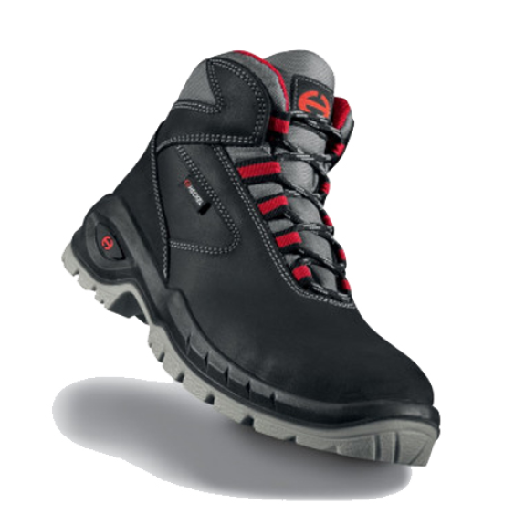 Chaussures de sécurité hautes SUXXEED S3 SRC noir/gris P45 - HECKEL - 6390345 Chaussures de sécurité hautes SUXXEED S3 SRC noir/gris P45 - HECKEL - 6390345-Lire la description