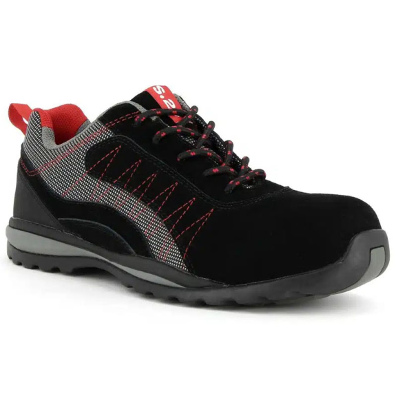 Chaussure de sécurité basse S1P HRO HI CI SRA MOUVEMENT noir/gris P44 - S24 - ZEPHIR-44 Chaussure de sécurité basse S1P HRO HI CI SRA MOUVEMENT noir/gris P44 - S24 - ZEPHIR-44-Lire la description