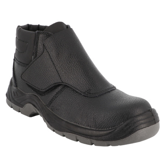 Chaussure de sécurité haute S1P SRC cuir grainé noir T42 - SINGER - ST280.42-Lire la description