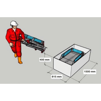 Échafaudage d'accès à la cage d'ascenseur PAT 800/2200-Lire la description